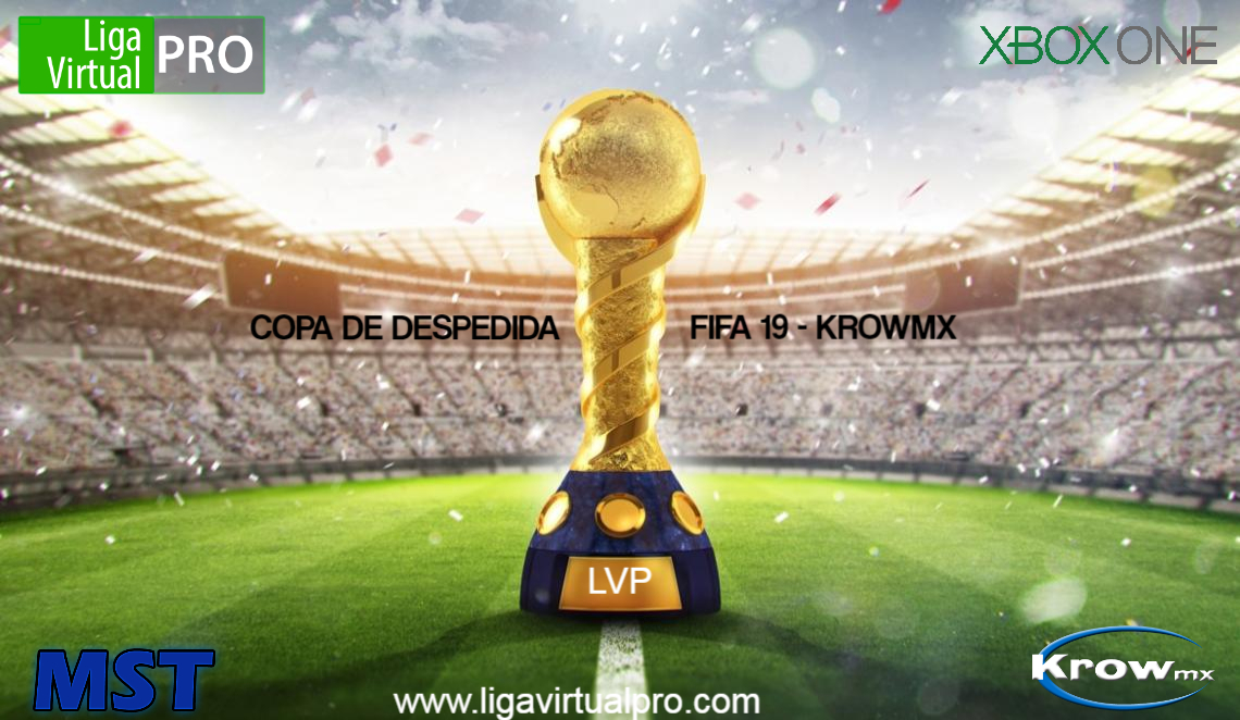 Logo-COPA DE DESPEDIDA FIFA 19 - KROWMX